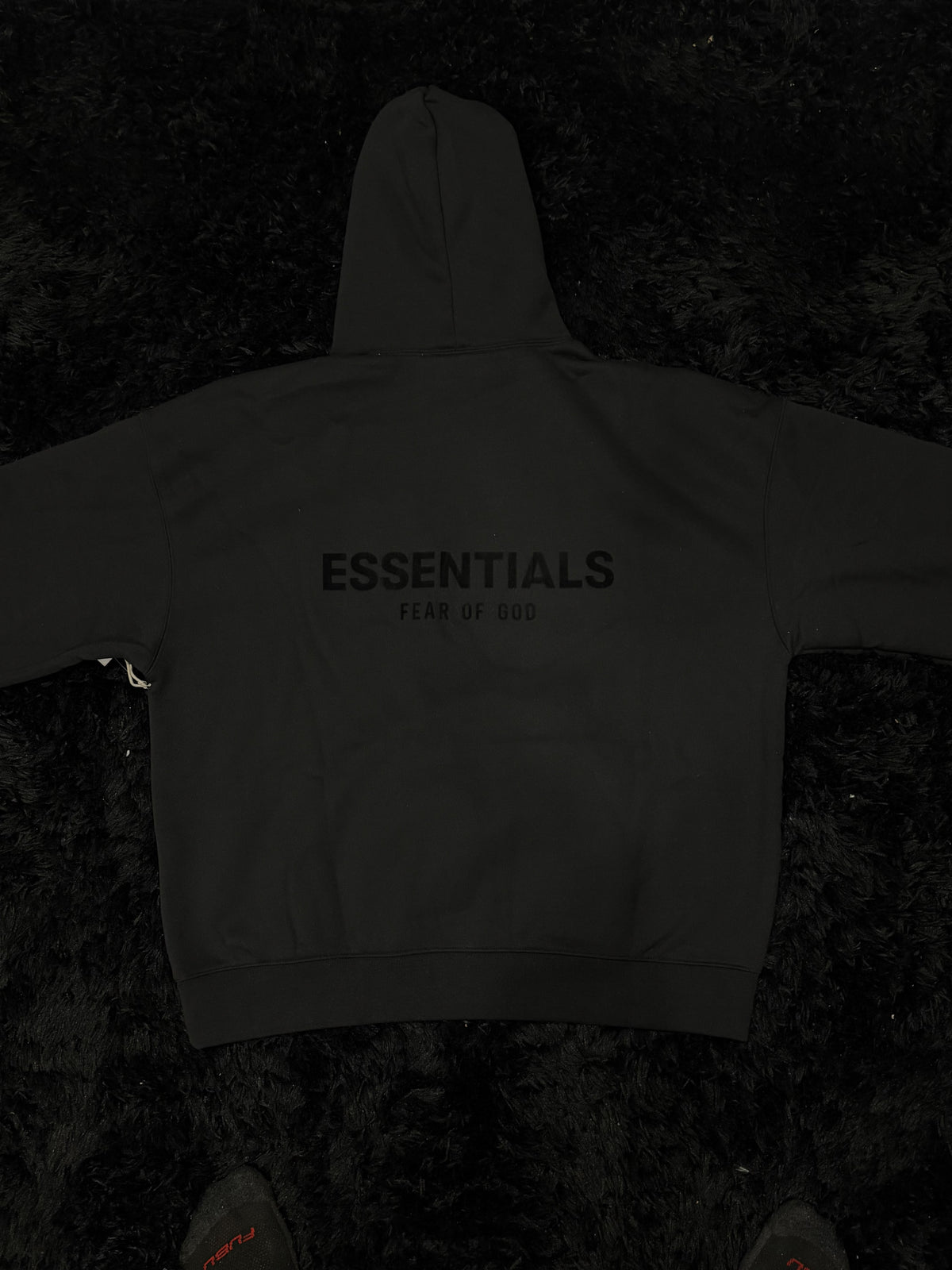 Fear of God ESSENTIALS Pullover Hoodie black