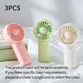 2026 Cute Mini Fan Portable Handheld Fan Lightweight Handy Fan Pocket Size Low Noise Small Electric Fan Student Gift Outdoor Fan