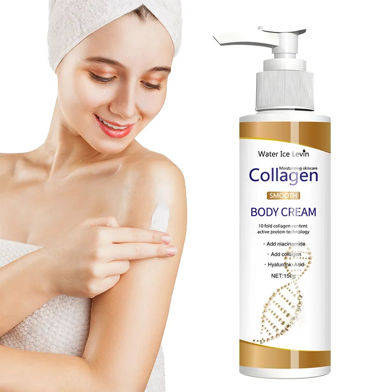 Collagen Firming Moisturizing Cream, Suitable for All Skin Types, Unisex, Makes Skin Look Smoother, Firmer, and Younger