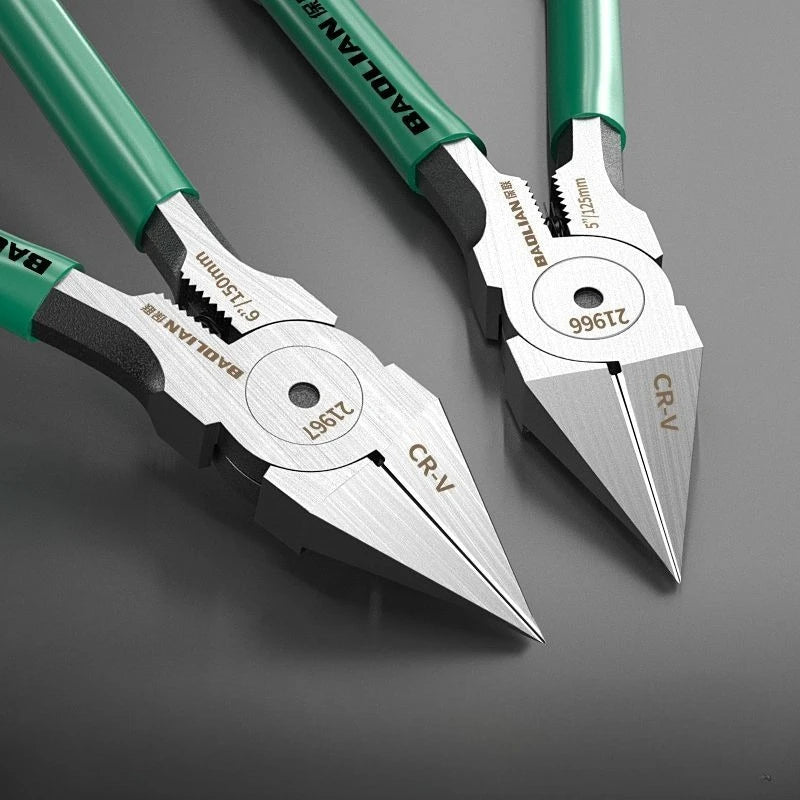 Baolian Industrial Grade Special Sharp Side Mouth Pliers,High Hardness Electrician Small Diagonal Pliers,Electrician Manual Tool